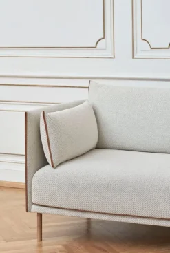 HAY Silhouette sofa 2-seater, Coda 100/Sense cognac -  oiled oak