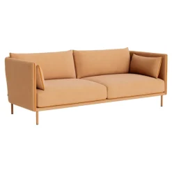 HAY Silhouette sofa 3-seater, Linara 142/Sense cognac - oiled oak