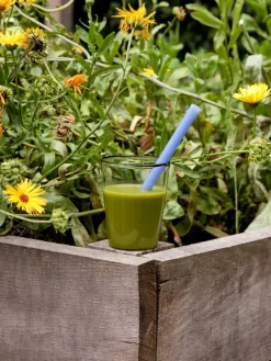 HAY Sip Smooth straws, 4 pcs, glass