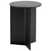 HAY Slit Wood table, 35 cm, high, black