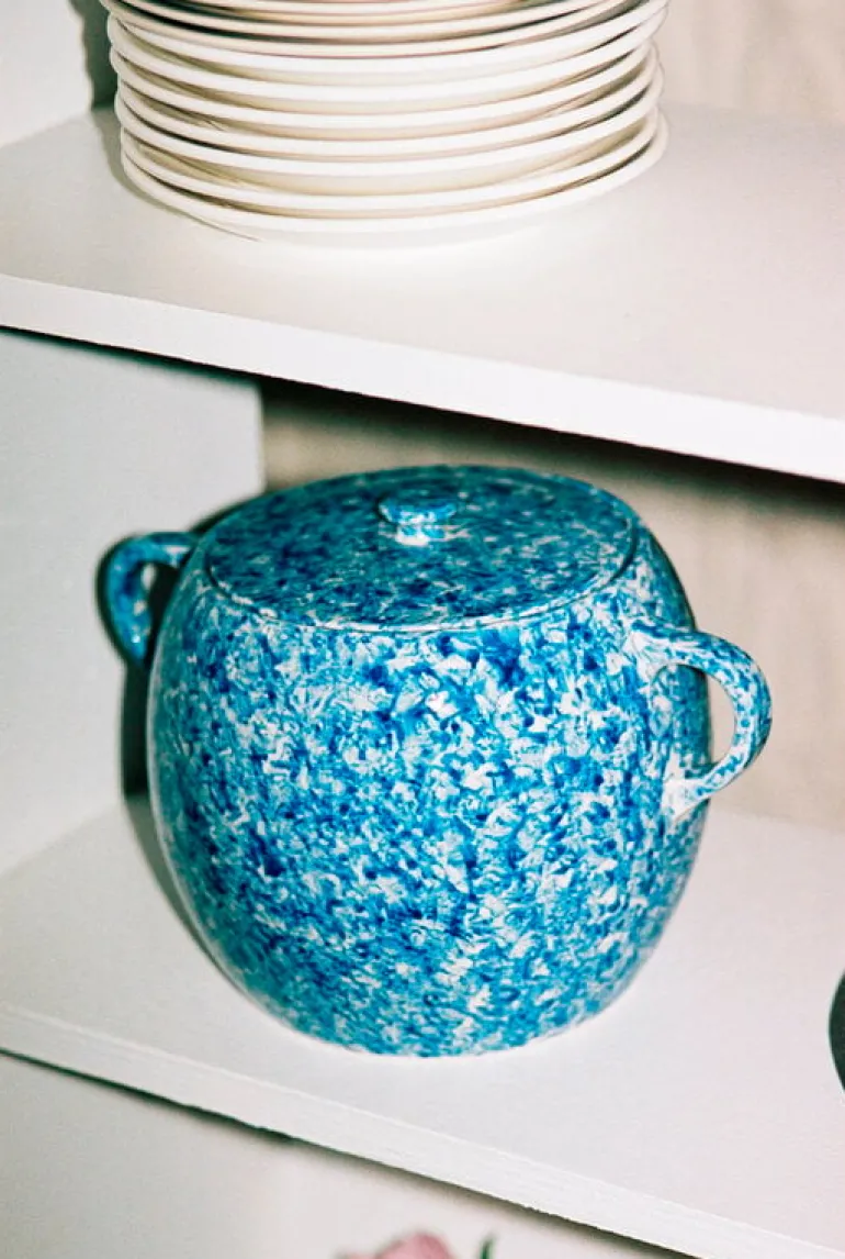 HAY Sobremesa bean pot, blue