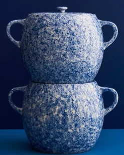 HAY Sobremesa bean pot, blue