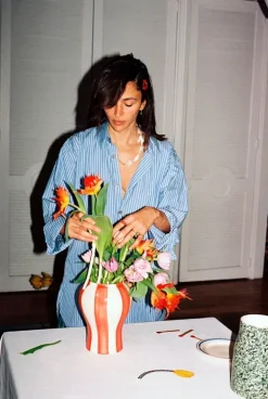 HAY Sobremesa jug, green