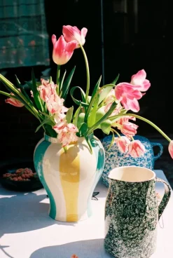 HAY Sobremesa jug, green