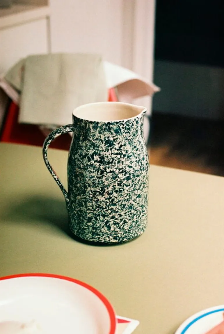 HAY Sobremesa jug, green