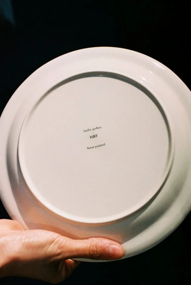 HAY Sobremesa plate, 2 pcs, 18,5 cm, red