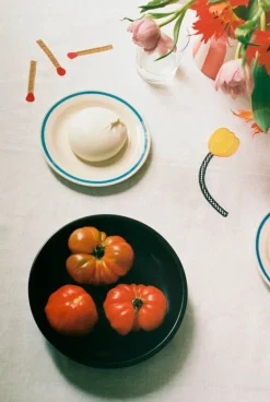 HAY Sobremesa plate, 2 pcs, 18,5 cm, blue