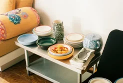 HAY Sobremesa serving bowl, M, light blue