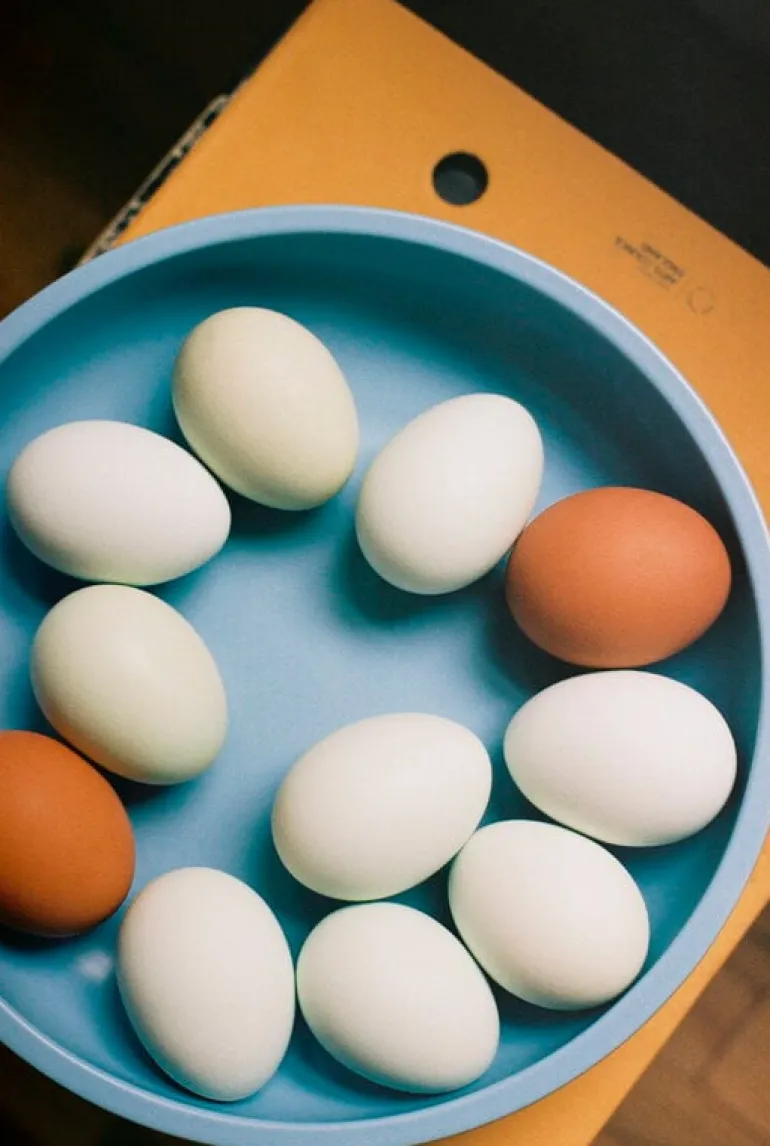 HAY Sobremesa serving bowl, M, light blue