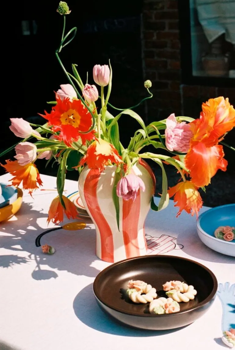 HAY Sobremesa serving bowl, M, light blue