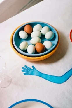 HAY Sobremesa serving bowl, M, light blue