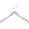 HAY Soft coat hanger slim, grey, 4 pcs