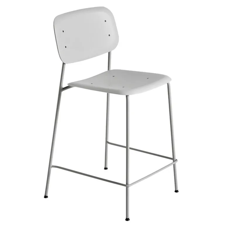 HAY Soft Edge 95 bar chair, grey