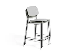 HAY Soft Edge 95 bar chair, 65 cm, black