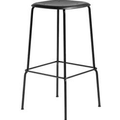 HAY Soft Edge 85 bar stool, black