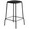 HAY Soft Edge 80 bar stool, 65 cm, black