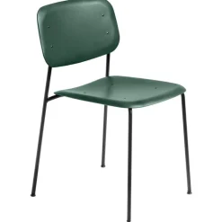 HAY Soft Edge 45 chair, black - hunter green