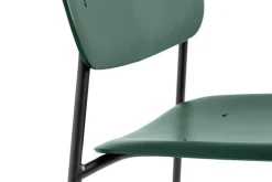 HAY Soft Edge 45 chair, black - hunter green