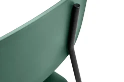 HAY Soft Edge 45 chair, black - hunter green