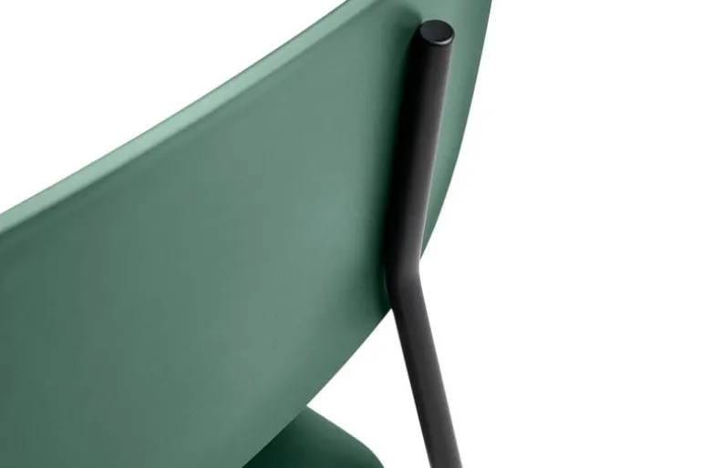 HAY Soft Edge 45 chair, black - hunter green
