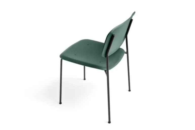 HAY Soft Edge 45 chair, black - hunter green