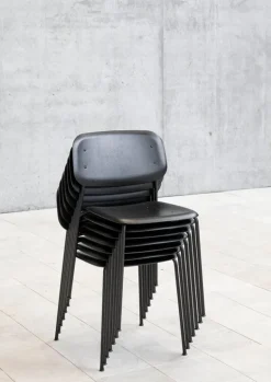 HAY Soft Edge 40 chair, black