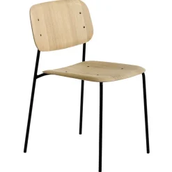 HAY Soft Edge 40 chair, black - lacquered oak
