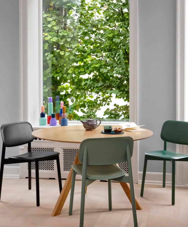 HAY Soft Edge 60 chair, dusty green