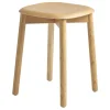 HAY Soft Edge 72 stool, lacquered oak