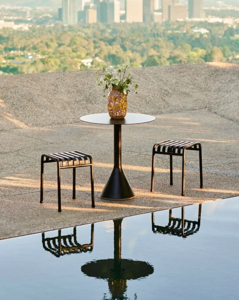 HAY Splash vase, 30 cm, light pink - yellow