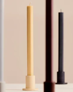 HAY Square candle, 4 pcs, dark