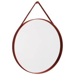 HAY Strap mirror, No 2, large, red