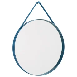 HAY Strap mirror, No 2, large, blue