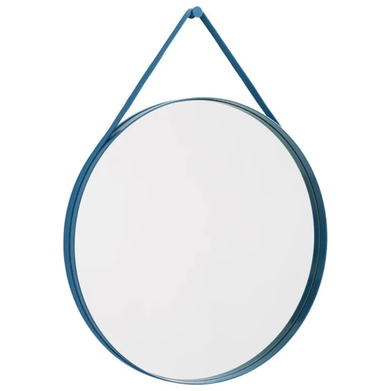 HAY Strap mirror, No 2, large, blue
