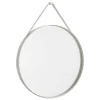 HAY Strap mirror, No 2, large, light grey