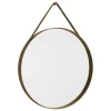 HAY Strap mirror, No 2, large, light brown