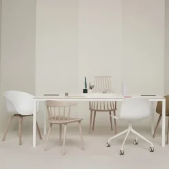 HAY T12 table, white laminate