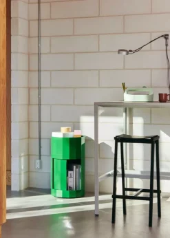 HAY Taburete 8 bar stool, high, 75 cm, black - black oak