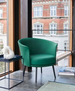 HAY Tapis rug, black - green