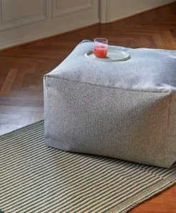 HAY Tapis rug, black - green