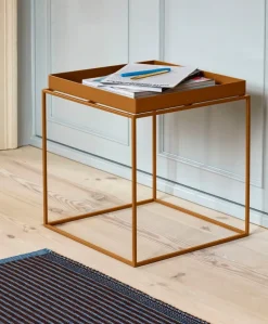 HAY Tapis rug, chestnut - blue