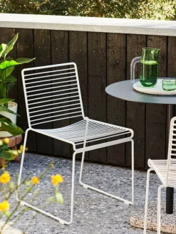 HAY Terrazzo table, 70 cm, anthracite – grey