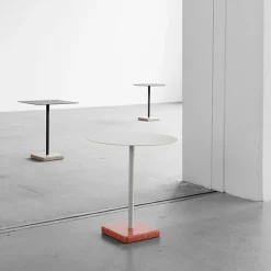 HAY Terrazzo table, 70 cm, anthracite – grey