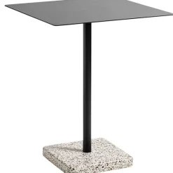 HAY Terrazzo table, 60 x 60 cm, anthracite – grey