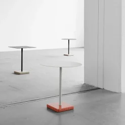 HAY Terrazzo table, 60 x 60 cm, anthracite – grey