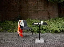 HAY Terrazzo table, 60 x 60 cm, anthracite – grey