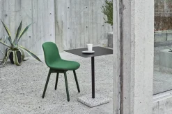 HAY Terrazzo table, 60 x 60 cm, anthracite – grey