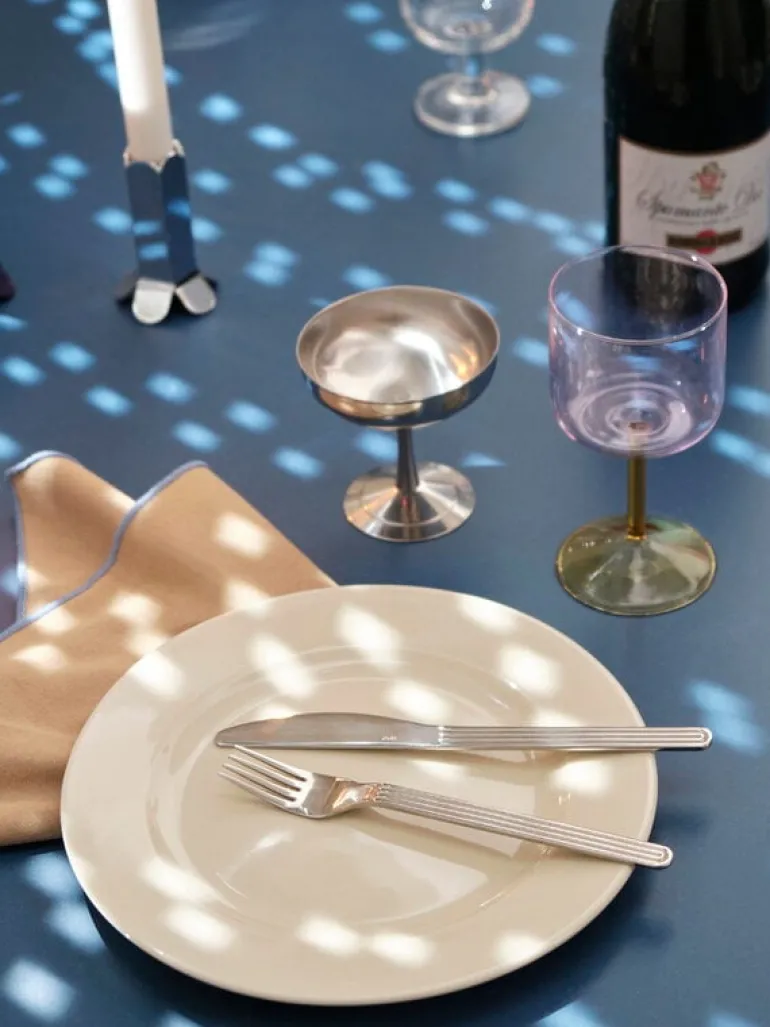 HAY Tint wineglass, 2 pcs, pink - yellow