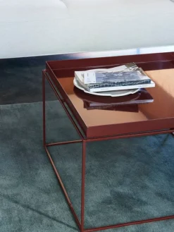 HAY Tray table large, chocolate