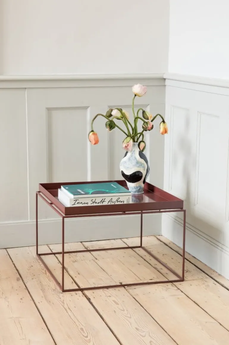 HAY Tray table large, chocolate